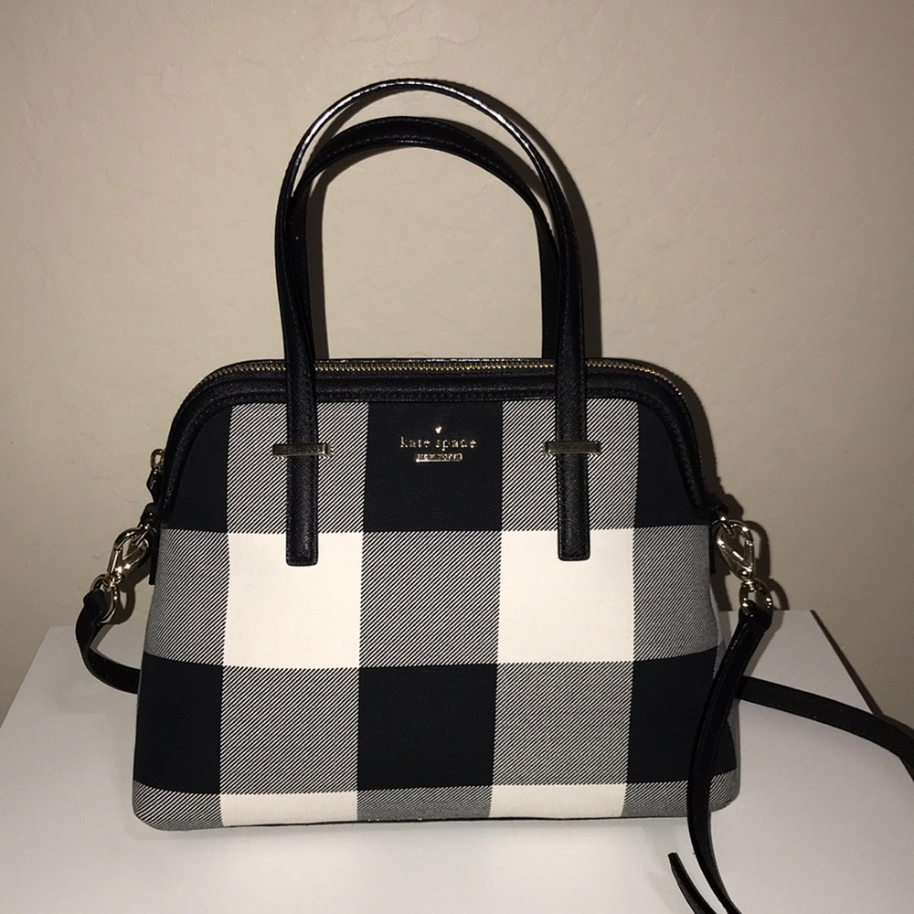 Kate Spade Cedar Street Plaid Maise Purse